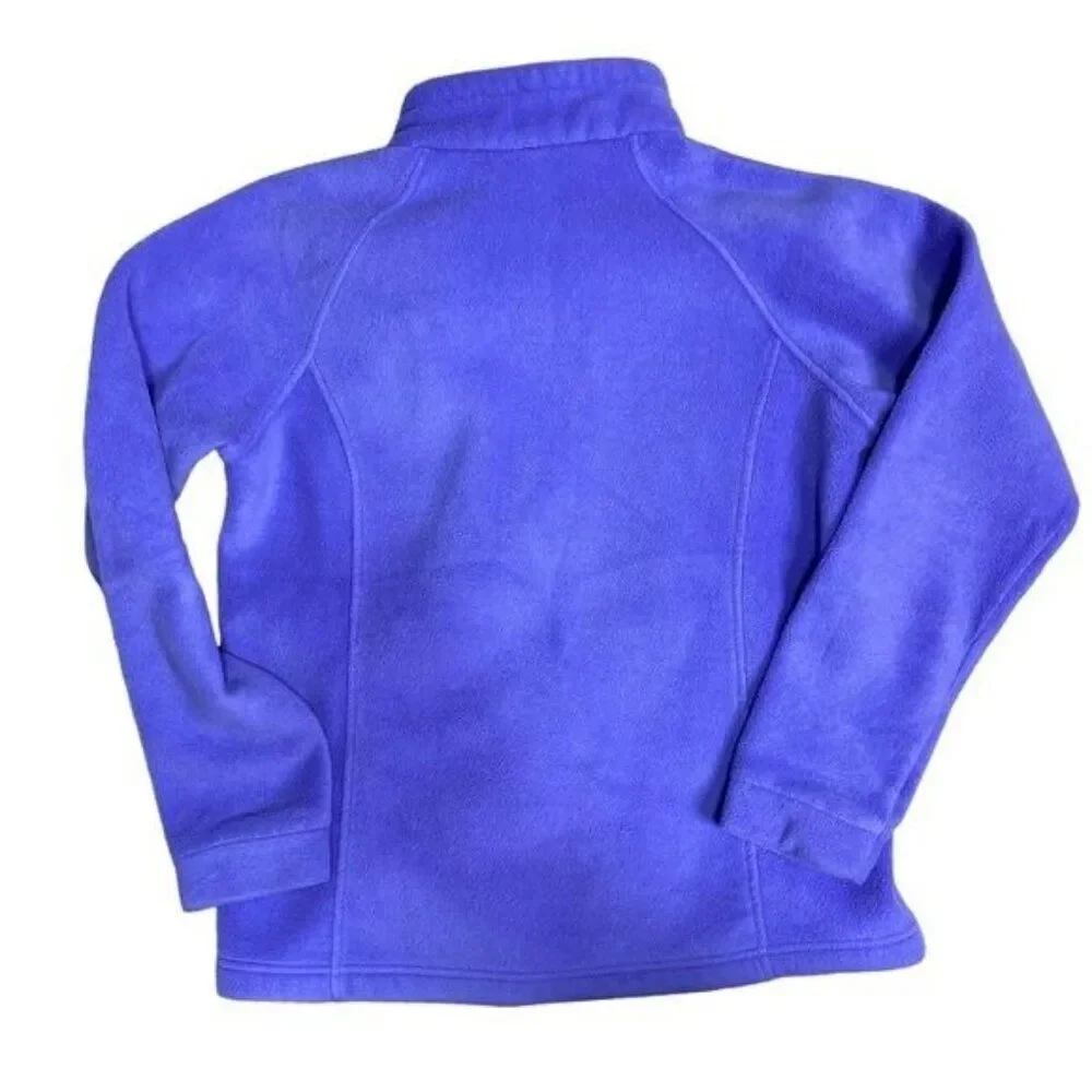 Columbia Girls Fleece Zip Up Jacket Size XL 18-20